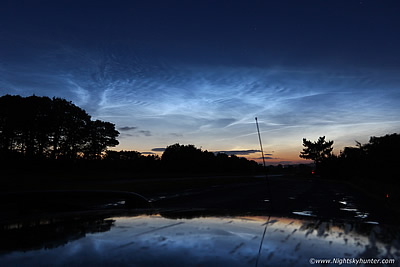 Cookstown Noctilucent Cloud Storm - June 17th 2019